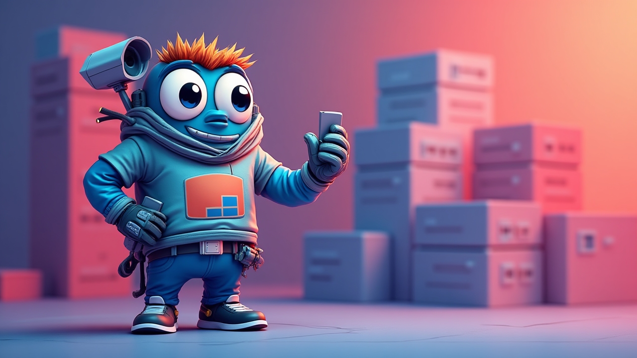 VaultSight Mascot Character